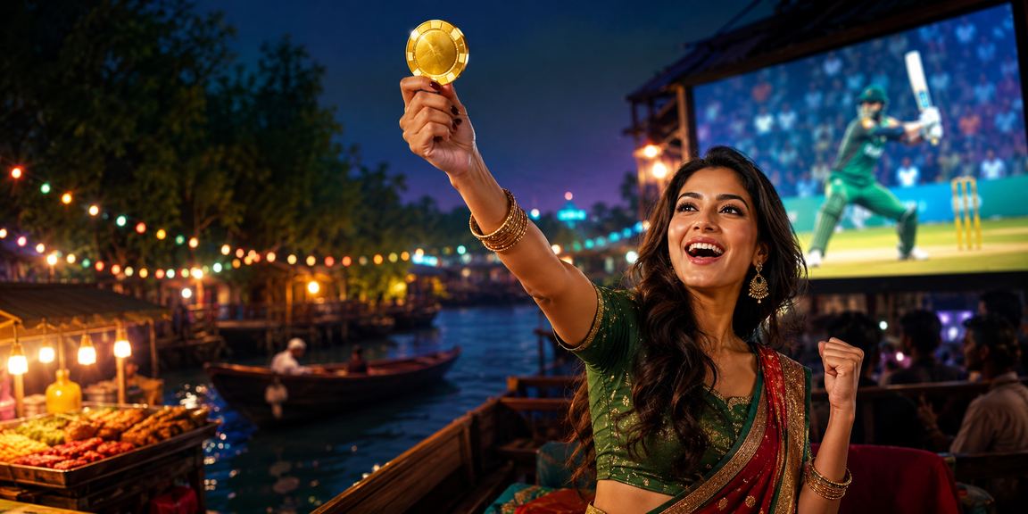 সুন্দরবনের নৈশ বীচ ক্রিকেট বেটিং পরিবেশ